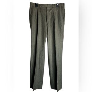 Vintage Burberry’s wool pleated trousers